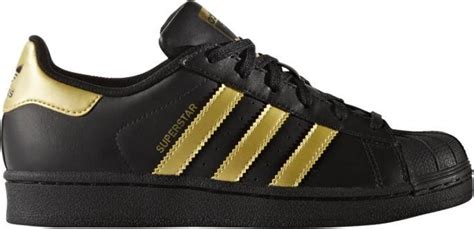 adidas superstars zwart met goud|adidas superstar zwart.